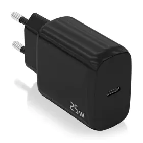 Chargeur mural Aisens A110-0757 25 W Noir (1 Unité) de Aisens, Chargeurs - Réf : S9900932, Prix : 7,02 €, Remise : %