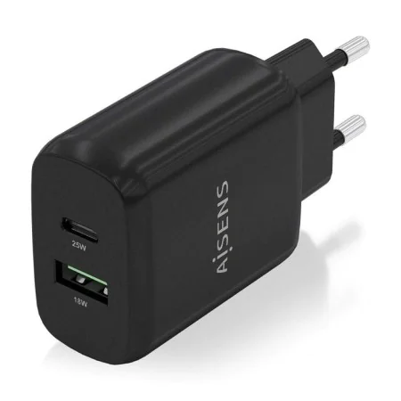 Wall Charger Aisens A110-0759 Black 25 W (1 Unit) by Aisens, Chargers - Ref: S9900934, Price: 6,87 €, Discount: %