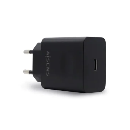 Ladegerät Aisens ASCH-1PD20-BK Schwarz 20 W USB-C von Aisens, Ladegeräte und Adapter - Ref: S9900936, Preis: 6,17 €, Rabatt: %