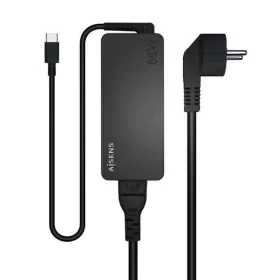 Chargeur mural Aisens ASCH-1PD65D-BK 65 W Noir (1 Unité) de Aisens, Chargeurs - Réf : S9900940, Prix : 21,79 €, Remise : %