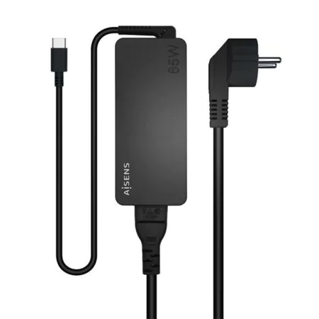 Wall Charger Aisens ASCH-1PD65D-BK 65 W Black (1 Unit) by Aisens, Chargers - Ref: S9900940, Price: 21,79 €, Discount: %