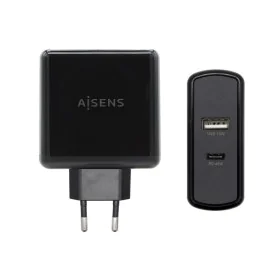 Carregador USB Parede Aisens ASCH-2PD45A-BK 57 W Preto USB-C de Aisens, Carregadores - Ref: S9900951, Preço: 13,59 €, Descont...