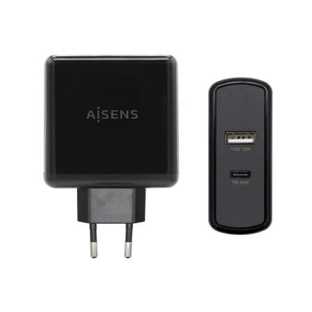 Caricabatterie USB da Parete Aisens ASCH-2PD45A-BK 57 W Nero USB-C di Aisens, Caricabatterie - Rif: S9900951, Prezzo: 13,59 €...