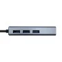 Hub USB Aisens A106-0401 Cinzento (1 Unidade) de Aisens, Hubs de rede - Ref: S9900987, Preço: 17,68 €, Desconto: %