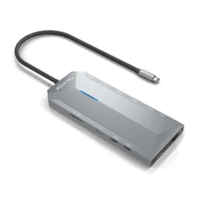 Hub USB Aisens ASUC-12P005-GR Cinzento 100 W (1 Unidade) de Aisens, Hubs USB - Ref: S9901007, Preço: 71,96 €, Desconto: %