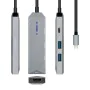 USB Hub Aisens ASUC-4P002-GR Grey 100 W (1 Unit) by Aisens, USB hubs - Ref: S9901008, Price: 19,76 €, Discount: %