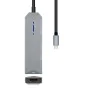 USB Hub Aisens ASUC-4P002-GR Grey 100 W (1 Unit) by Aisens, USB hubs - Ref: S9901008, Price: 19,76 €, Discount: %