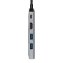 Hub USB Aisens ASUC-5P003-GR Cinzento 100 W (1 Unidade) de Aisens, Hubs USB - Ref: S9901009, Preço: 30,26 €, Desconto: %