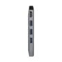 Hub USB Aisens ASUC-8P004-GR Gris 100 W 4K Ultra HD (1 unidad) de Aisens, Hubs USB - Ref: S9901011, Precio: 38,56 €, Descuent...