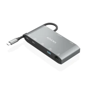 Hub USB Aisens ASUC-8P010-GR Cinzento (1 Unidade) de Aisens, Hubs USB - Ref: S9901012, Preço: 35,55 €, Desconto: %