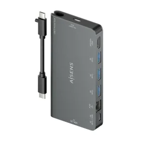 USB Hub Aisens ASUC-8P015-GR Grey (1 Unit) by Aisens, USB hubs - Ref: S9901013, Price: 39,95 €, Discount: %