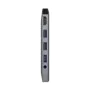 Hub USB Aisens ASUC-9P001-GR Gris 100 W (1 Unité) de Aisens, Hubs USB - Réf : S9901014, Prix : 41,83 €, Remise : %