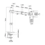 Screen Table Support Aisens DT32TSR-039 13" by Aisens, Monitor Arms & Stands - Ref: S9901082, Price: 25,07 €, Discount: %