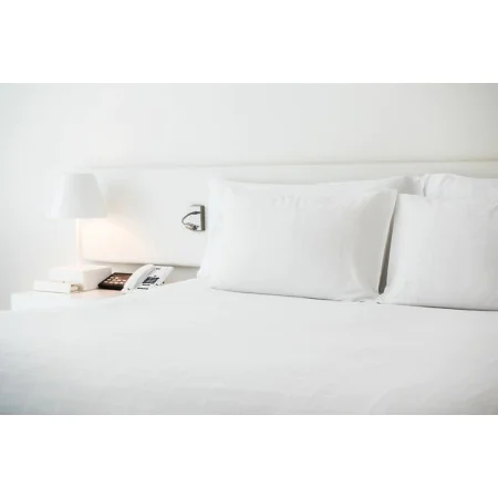 Top sheet Hosteline IRIS PREMIUM White Single by Hosteline, Sheets and pillowcases - Ref: D2100815, Price: 16,78 €, Discount: %