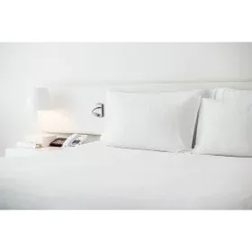 Lençol de cima Hosteline IRIS PREMIUM Branco Casal de Hosteline, Lençóis e capas de almofadas - Ref: D2100818, Preço: 22,36 €...