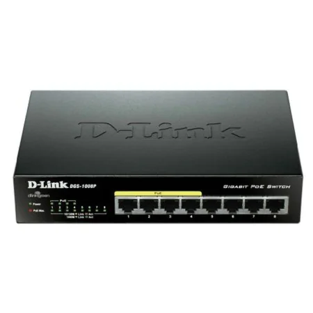 Switch D-Link DGS-1008P/E de D-Link, Switches de rede - Ref: S9903008, Preço: 93,55 €, Desconto: %