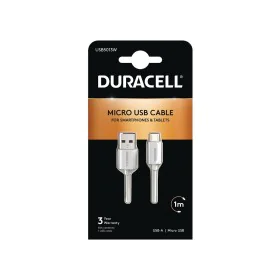 USB Cable DURACELL USB5013W 1 m White (1 Unit) by DURACELL, USB Cables - Ref: S9903078, Price: 4,24 €, Discount: %