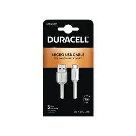 Cable USB DURACELL USB5013W 1 m Blanco (1 unidad) de DURACELL, Cables USB - Ref: S9903078, Precio: 4,24 €, Descuento: %