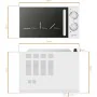 Micro-ondes avec Gril Grunkel MWG-25SG 900 W 25 L Blanc de Grunkel, Gril - Réf : S9903521, Prix : 115,25 €, Remise : %