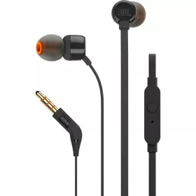 Auriculares de Botón JBL T110 Negro de JBL, Auriculares y accesorios - Ref: S9904016, Precio: 11,11 €, Descuento: %