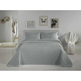 Bedspread (quilt) Pierre Cardin DOTS Pearl Gray Single (2 Pieces) by Pierre Cardin, Blankets and bedcovers - Ref: D2101098, P...