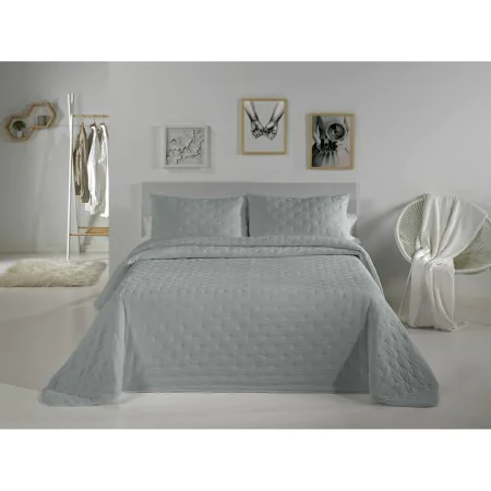 Bedspread (quilt) Pierre Cardin DOTS Pearl Gray Single (2 Pieces) by Pierre Cardin, Blankets and bedcovers - Ref: D2101098, P...