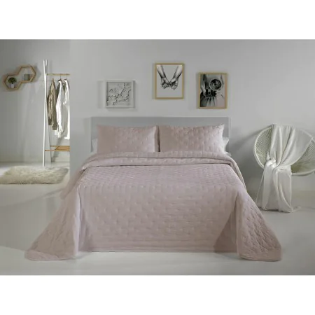 Bedspread (quilt) Pierre Cardin DOTS Pink Double (3 Pieces) by Pierre Cardin, Blankets and bedcovers - Ref: D2101102, Price: ...