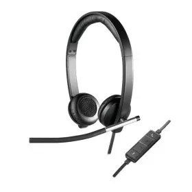 Casque audio Logitech H650e Noir de Logitech, Écouteurs avec microphones - Réf : S9904593, Prix : 68,12 €, Remise : %