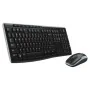 Tastiera e Mouse Wireless Logitech 920-004513 Nero Qwerty in Spagnolo QWERTY di Logitech, Set tastiera e Mouse - Rif: S990460...