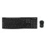 Tastiera e Mouse Wireless Logitech 920-004513 Nero Qwerty in Spagnolo QWERTY di Logitech, Set tastiera e Mouse - Rif: S990460...