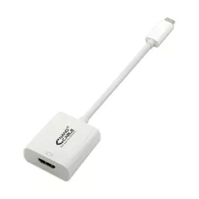 USB-C to HDMI Adapter NANOCABLE 10.16.4102 15 cm White by NANOCABLE, DVI-HDMI adapters - Ref: S9904838, Price: 11,50 €, Disco...