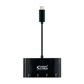 Adaptador USB-C a USB NANOCABLE 10.16.4401-BK (10 cm) 10 cm de NANOCABLE, Adaptadores USB - Ref: S9904844, Precio: 12,83 €, D...