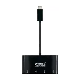 Adaptador USB-C a USB NANOCABLE 10.16.4401-BK (10 cm) 10 cm de NANOCABLE, Adaptadores USB - Ref: S9904844, Precio: 12,32 €, D...