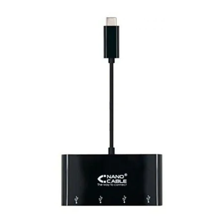 Adaptador USB-C para USB NANOCABLE 10.16.4401-BK (10 cm) 10 cm de NANOCABLE, Adaptador USB - Ref: S9904844, Preço: 12,83 €, D...