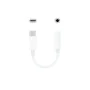 Adaptateur USB-C vers Jack 3.5 mm NANOCABLE 10.24.1205-W Blanc (1 Unité) de NANOCABLE, Traction et levage - Réf : S9904857, P...