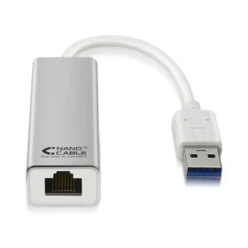 Cabo de rede rígido UTP Categoria 6 NANOCABLE USB 3.0/RJ-45, 0.15m de NANOCABLE, Adaptadores de rede USB - Ref: S9904861, Pre...