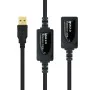 Verlängerungskabel mit USB NANOCABLE 10.01.0212 10 m Schwarz 10 m von NANOCABLE, USB-Kabel - Ref: S9904891, Preis: 12,71 €, R...