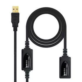 Cabo Alargador USB NANOCABLE 10.01.0213 Preto 15 m de NANOCABLE, Cabos USB - Ref: S9904892, Preço: 20,80 €, Desconto: %