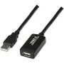 Cable Alargador USB NANOCABLE 10.01.0213 Negro 15 m de NANOCABLE, Cables USB - Ref: S9904892, Precio: 20,80 €, Descuento: %