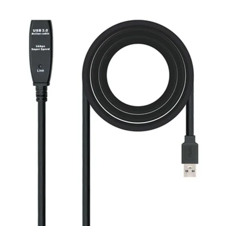 Verlängerungskabel mit USB TooQ 10.01.0311 Schwarz 5 m von TooQ, USB-Kabel - Ref: S9904895, Preis: 17,64 €, Rabatt: %