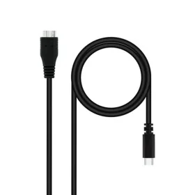 Cable USB a micro USB NANOCABLE 10.01.1201-BK Negro 1 m (1 unidad) de NANOCABLE, Cables USB - Ref: S9904910, Precio: 5,53 €, ...