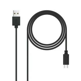 USB A to USB-C Cable NANOCABLE 10.01.2103 Black 3 m by NANOCABLE, USB Cables - Ref: S9904915, Price: 8,41 €, Discount: %