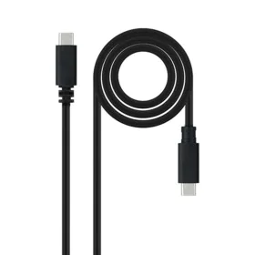 Cabo USB-C NANOCABLE USB 2.0, 2m Preto 2 m de NANOCABLE, Cabos USB - Ref: S9904917, Preço: 7,47 €, Desconto: %