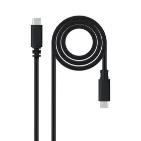 USB-C Cable NANOCABLE USB 2.0, 2m Black 2 m by NANOCABLE, USB Cables - Ref: S9904917, Price: 7,47 €, Discount: %