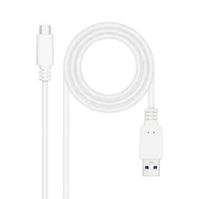 Câble USB-C vers USB NANOCABLE 10.01.4001-W Blanc 1 m (1 Unité) de NANOCABLE, Câbles USB - Réf : S9904925, Prix : 5,28 €, Rem...