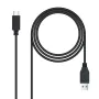 Cabo USB A para USB-C NANOCABLE 10.01.4002 Preto 2 m (1 Unidade) de NANOCABLE, Cabos USB - Ref: S9904926, Preço: 7,83 €, Desc...