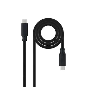 Cable USB-C NANOCABLE 10.01.4100 Negro 50 cm (1 unidad) de NANOCABLE, Cables USB - Ref: S9904927, Precio: 6,96 €, Descuento: %