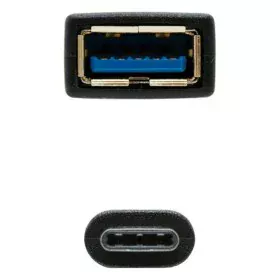 Cabo USB 3.1 NANOCABLE 10.01.4201 Preto de NANOCABLE, Cabos USB - Ref: S9904934, Preço: 5,49 €, Desconto: %