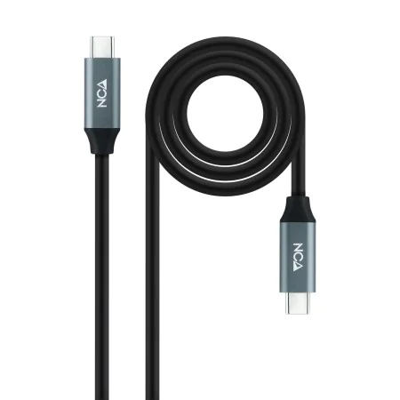 USB-C-Kabel NANOCABLE 10.01.4302 Schwarz 2 m (1 Stück) von NANOCABLE, USB-Kabel - Ref: S9904940, Preis: 8,88 €, Rabatt: %