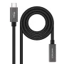 USB-C Extension Cable NANOCABLE 10.01.4400 Black 50 cm (1 Unit) by NANOCABLE, USB Cables - Ref: S9904943, Price: 7,30 €, Disc...